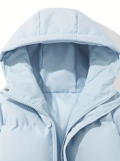 Aevia | Gefütterte Winterjacke mit Kapuze