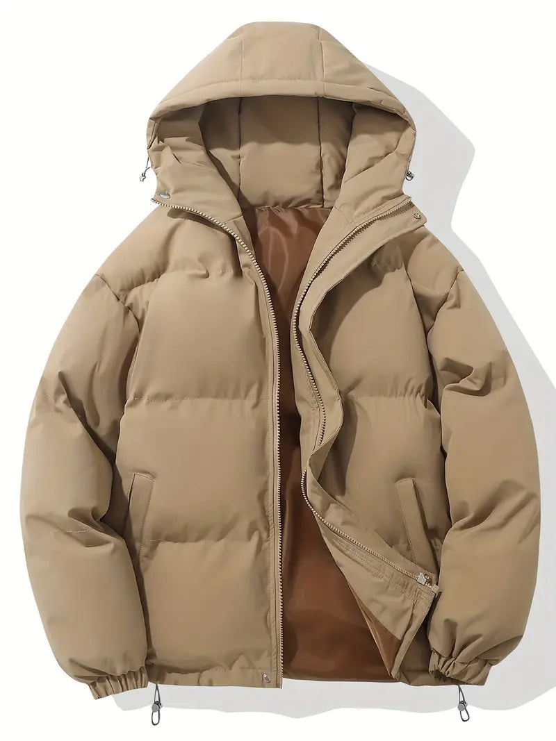 Aevia | Gefütterte Winterjacke mit Kapuze