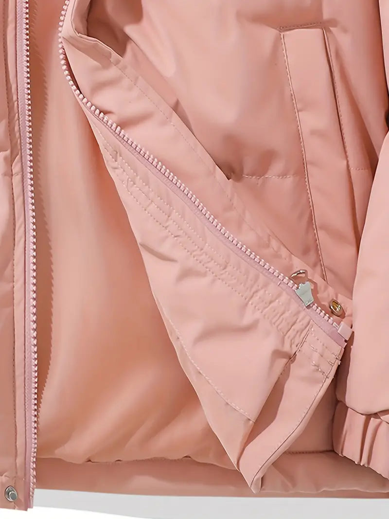 Aevia | Gefütterte Winterjacke mit Kapuze
