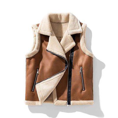 Plied | Warme Ärmellose Damenjacke