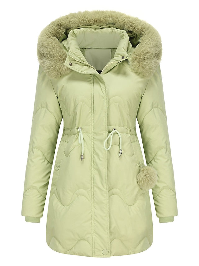 Geff | Elegante gefütterte Damen Winterjacke