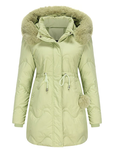 Geff | Elegante gefütterte Damen Winterjacke